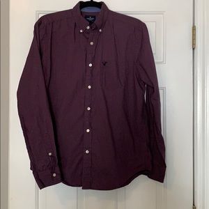 Men’s American eagle button-down size M